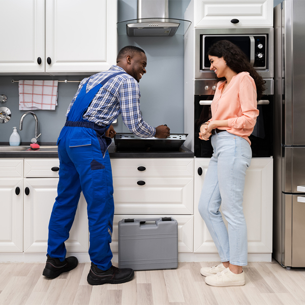 what kind of warranty do you offer on your cooktop repair services in Mentcle Pennsylvania